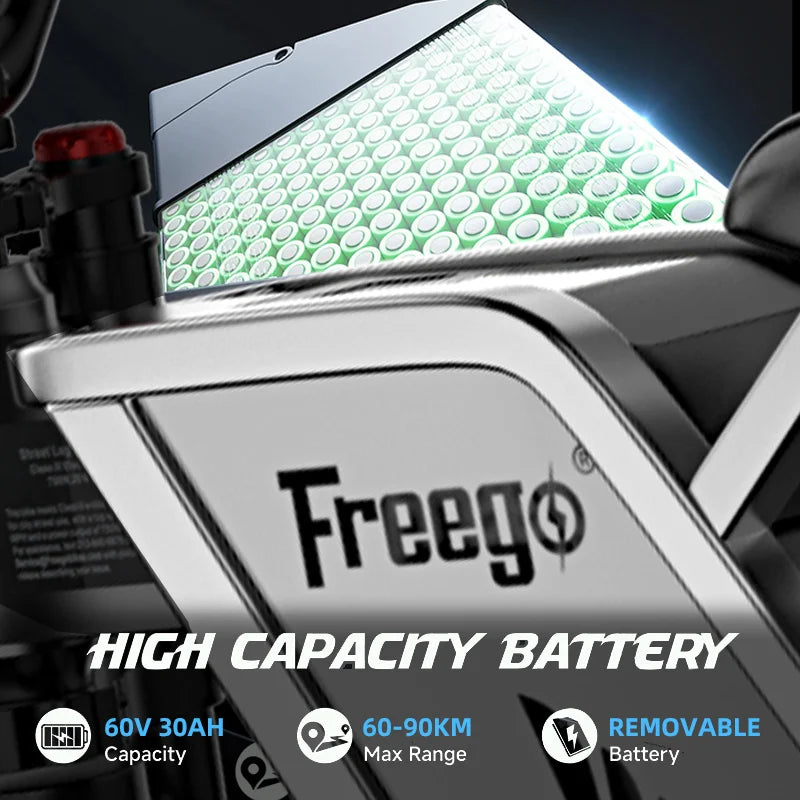 Freego X2 Pro 6000W Off Road Electric Motorcycle For Adults