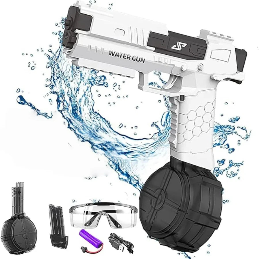 Electric Water Gun With 30ft Range For Adults And Kids