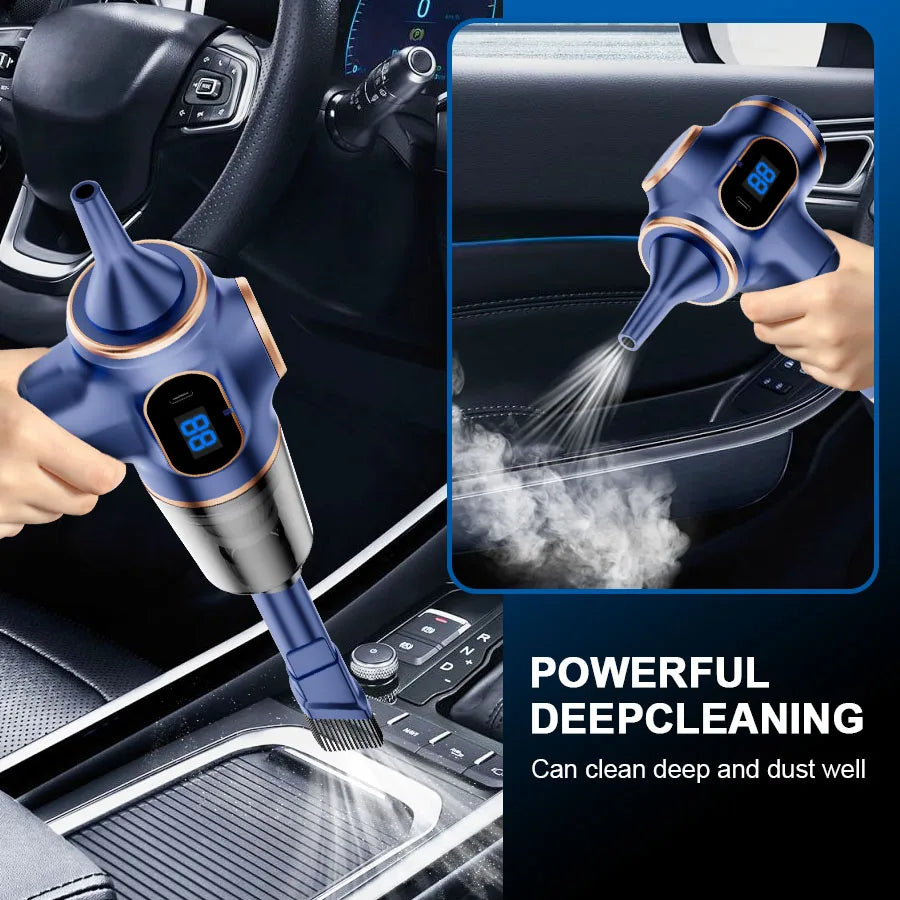 Wireless Car Vacuum Cleaner High Power Mini Home Cleaning
