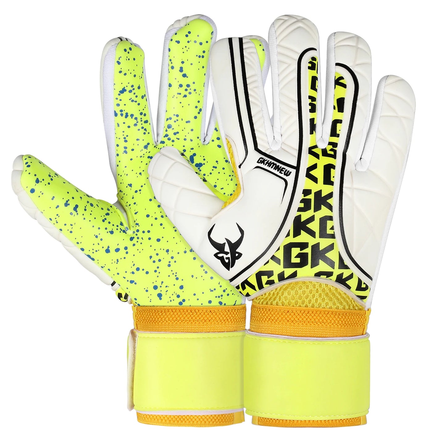 GKHMNEW Soccer Goalkeeper Gloves For Kids And Adults With Grips