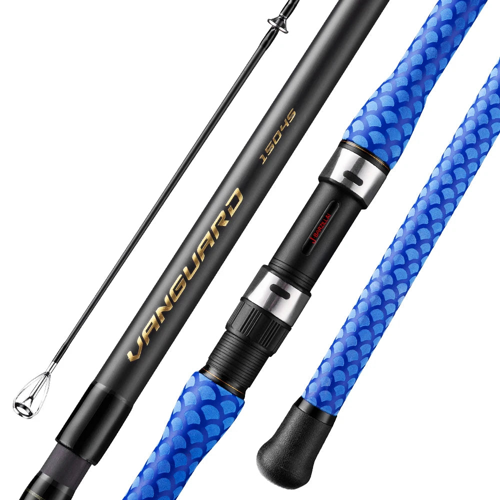 J-BARZILLAI Vanguard Carbon Surf Spinning Rod Ultra Light Sensitivity Saltwater