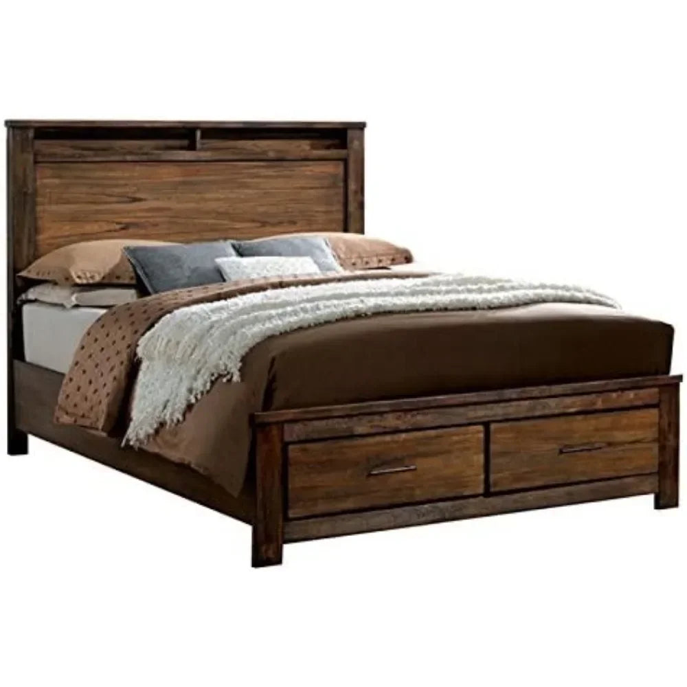 Traditional Oak Six Piece Bedroom Set