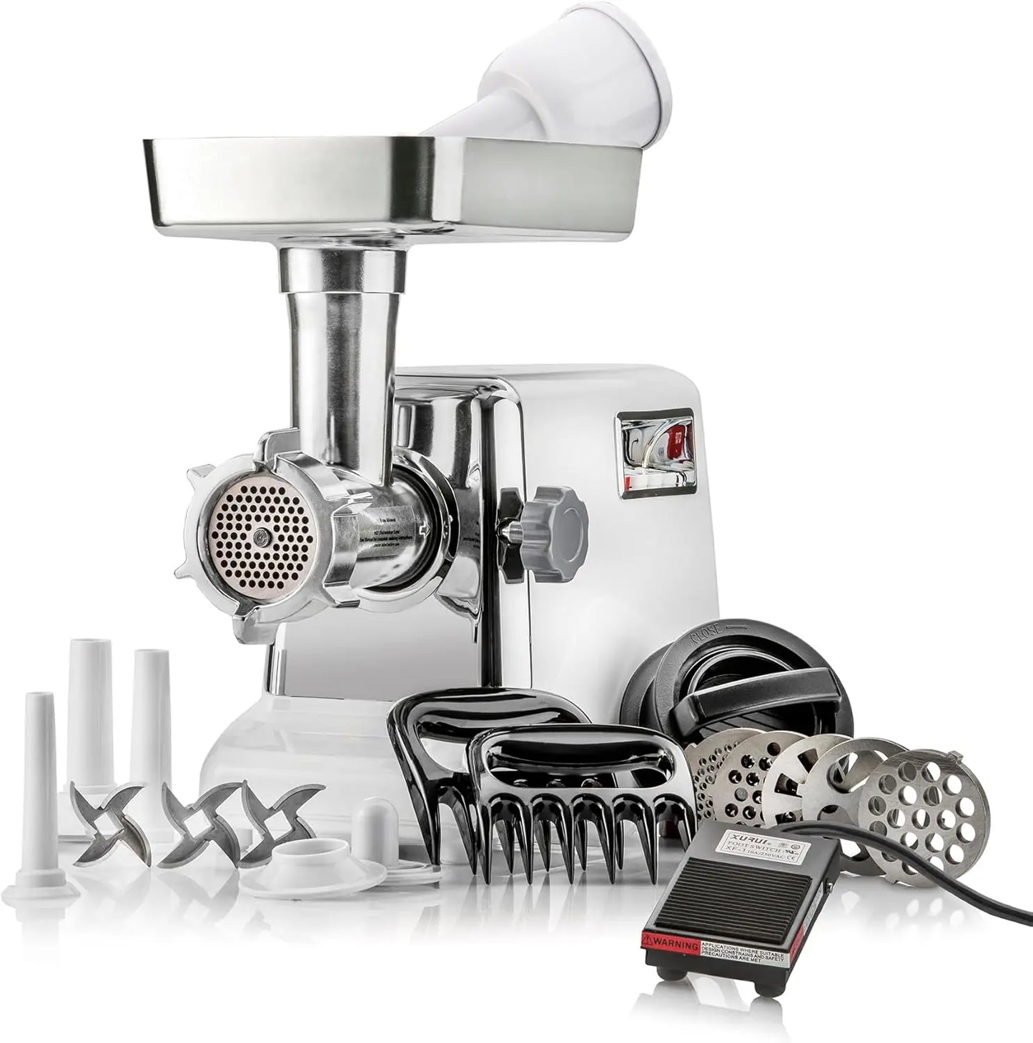Electric Meat Grinder 3000W With Six In One Three Speed