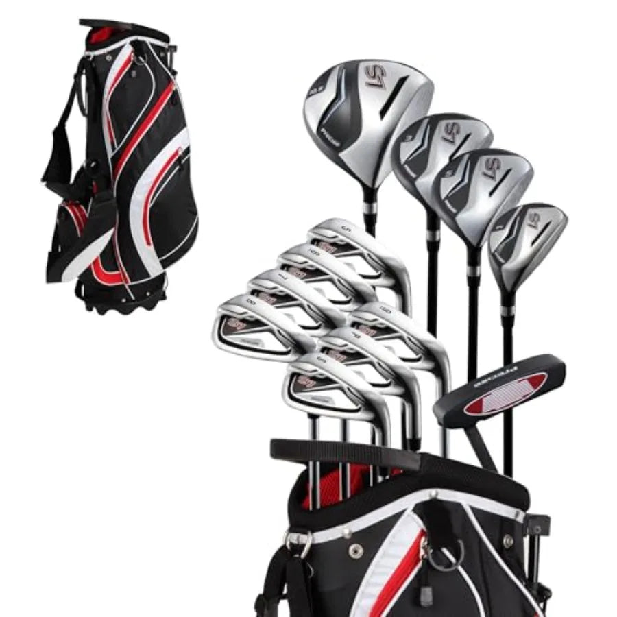 Golf Club Set For Men 18 Piece Putter Titanium Driver