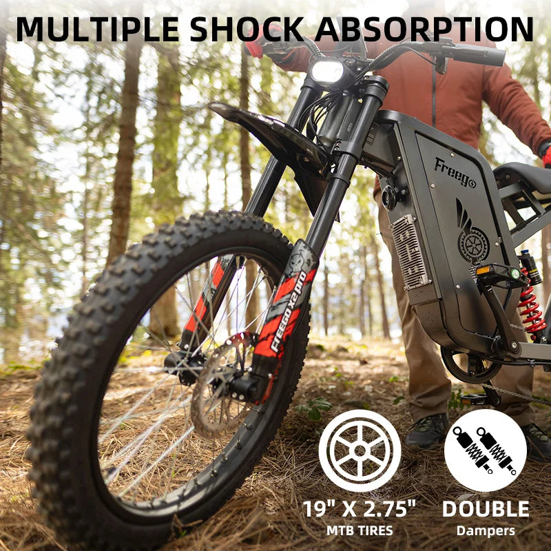 Freego X2 Pro 6000W Off Road Electric Motorcycle For Adults