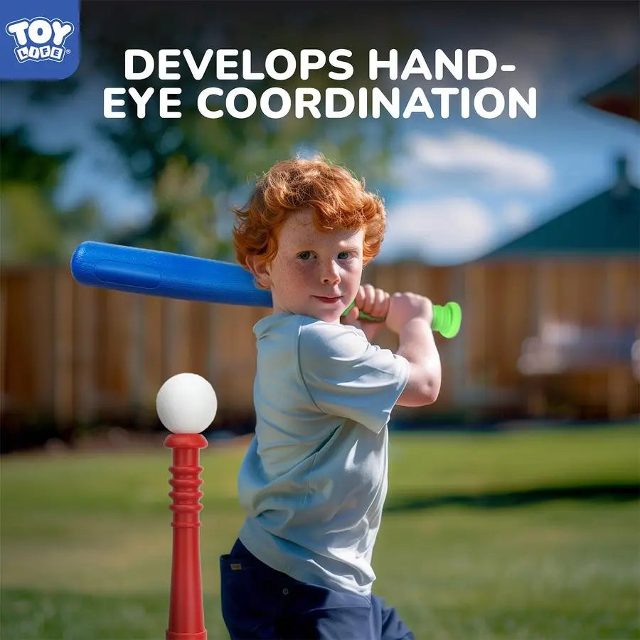 Tball Baseball Set For Kids With Bat Tee Stand Complete