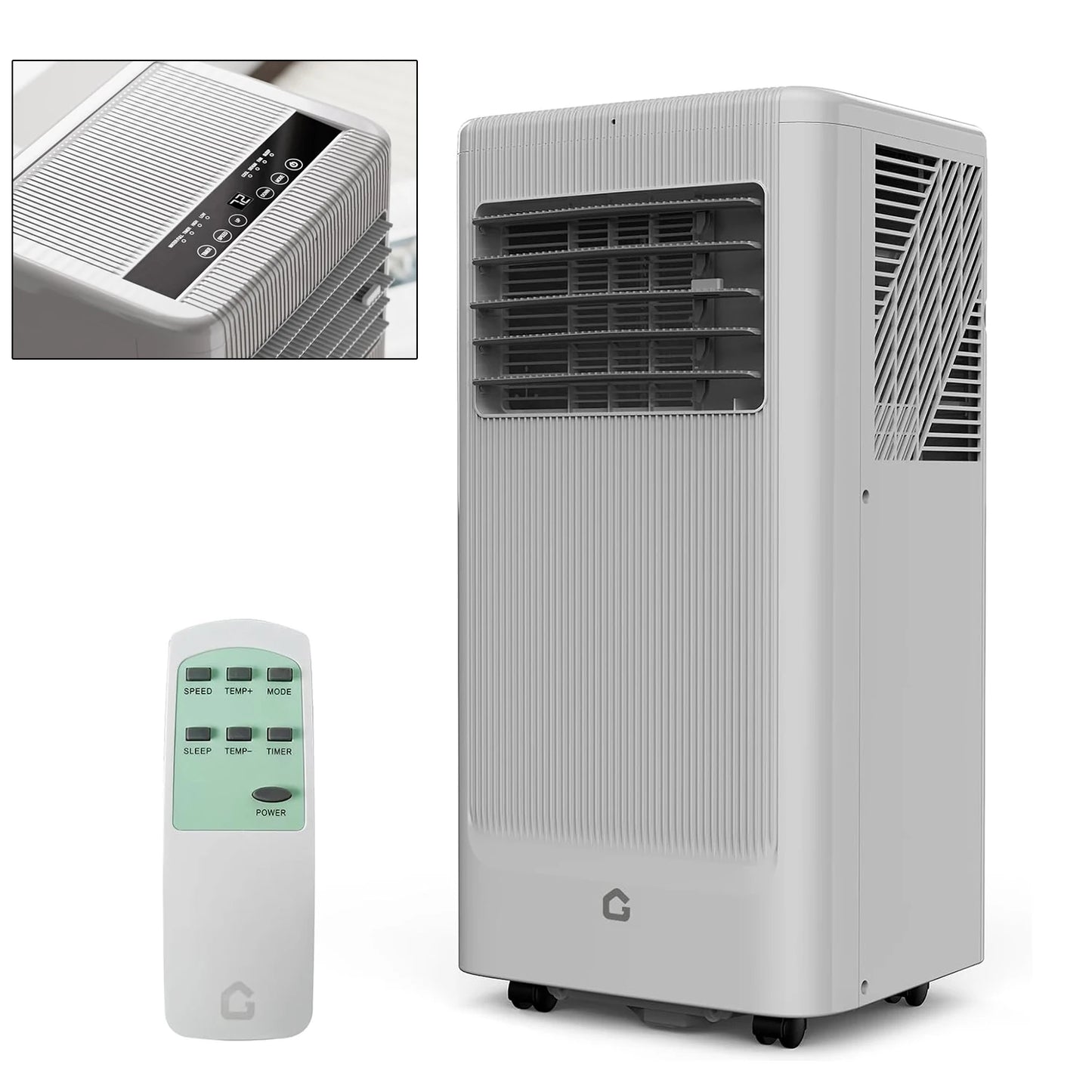 Acekool Portable Air Conditioner 10000 BTU With Dehumidifier And Remote