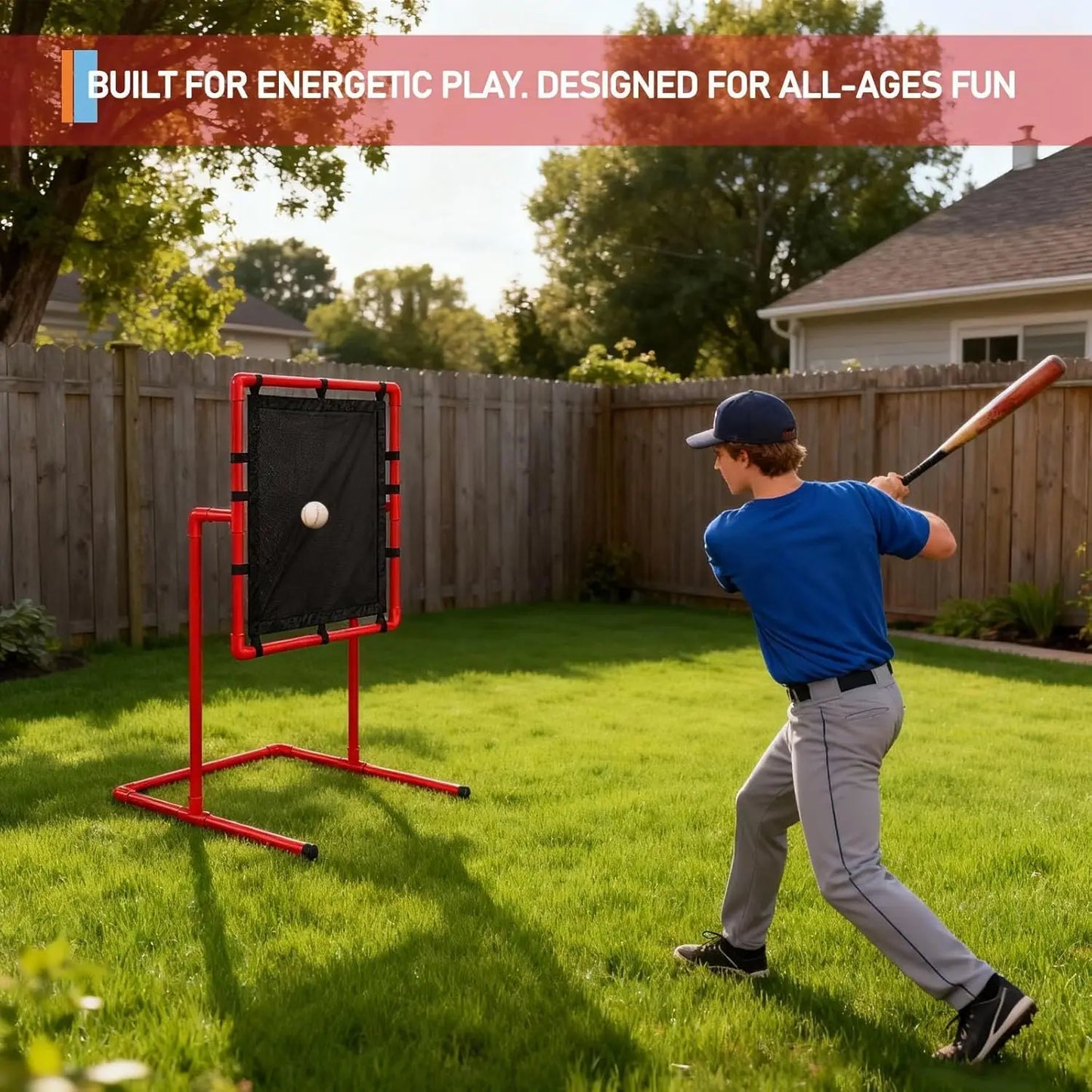 HiMISS Baseball Strike Zone Training Target for Plastic Balls