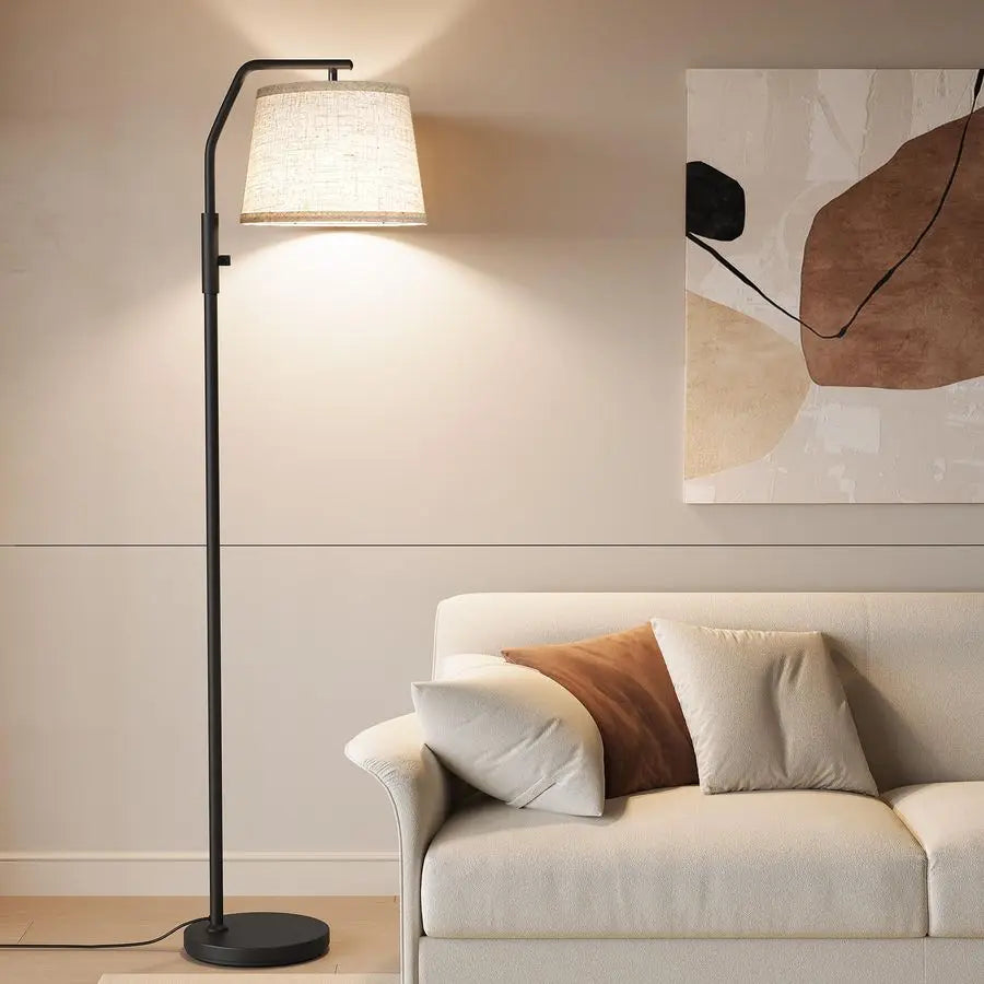 Dimmable Floor Lamp For Living Room With Adjustable Head