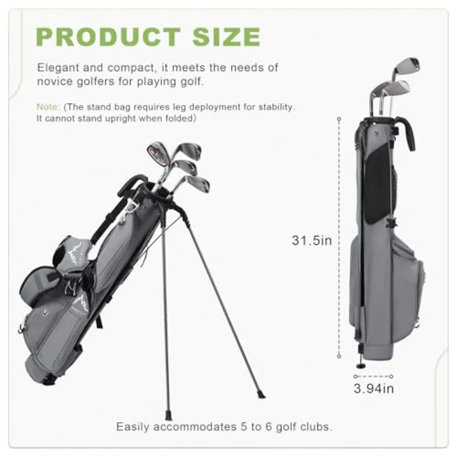 Yao Hui Huang Golf Bag With Stand And Cooler Pocket