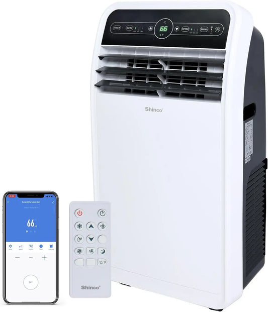 Shinco 10000 BTU Portable Air Conditioner With WiFi