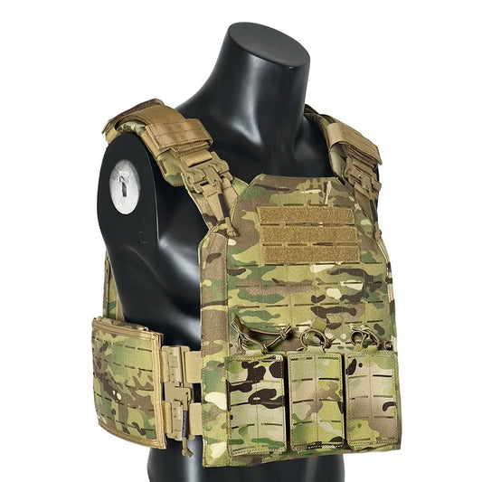 EMERSONGEARS Lightweight Modular Tactical Vest With Pouches And MOLLE