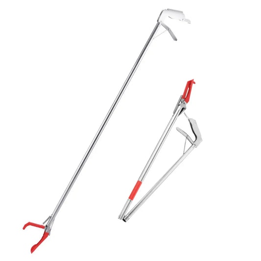 Alloet Foldable Snake Catcher Tongs Stainless Steel