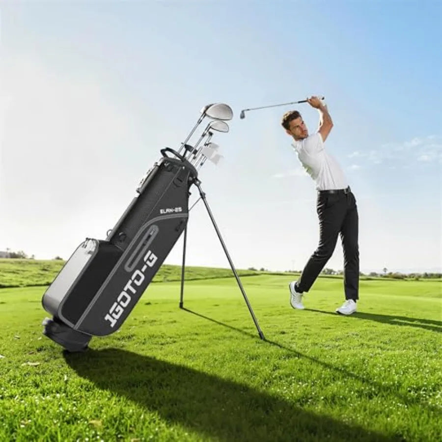 Golf Club Set For Men And Women With Stand Bag Driver Hybrid
