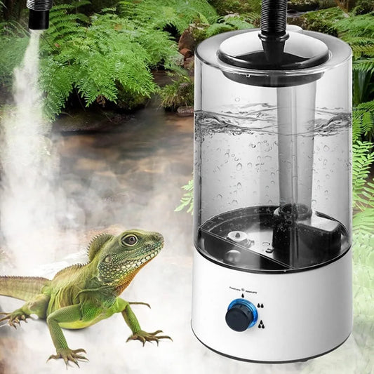 Pet Humidifier With Adjustable Hose Reptile Fogger Quiet For Terrarium