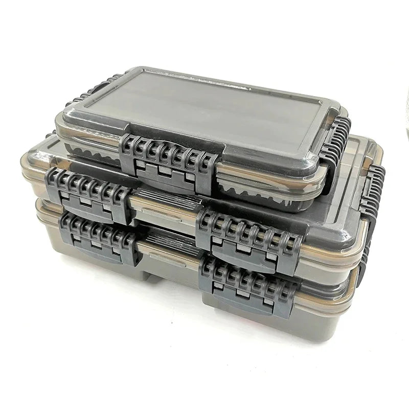 JSFUN Large Capacity Waterproof Fishing Tackle Box