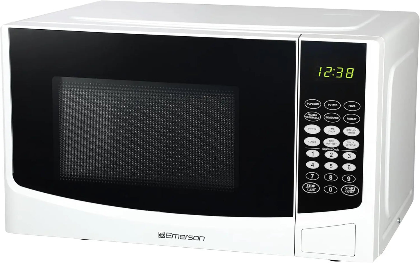 XMSJ Compact Countertop Microwave Oven With Touch Control LED Display