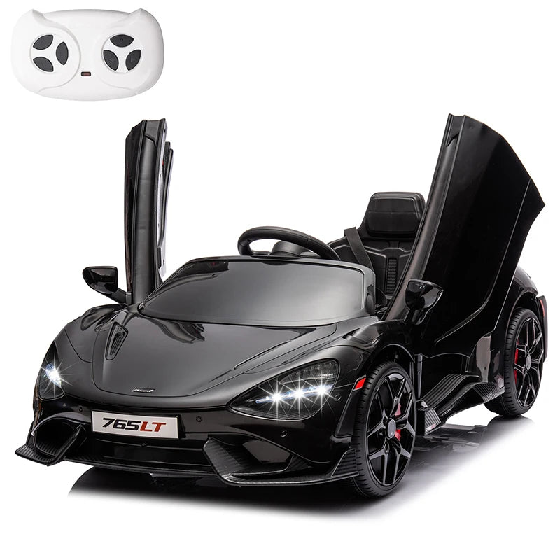 Mukidy 12V Licensed McLaren 765LT Ride on Toy for Kids