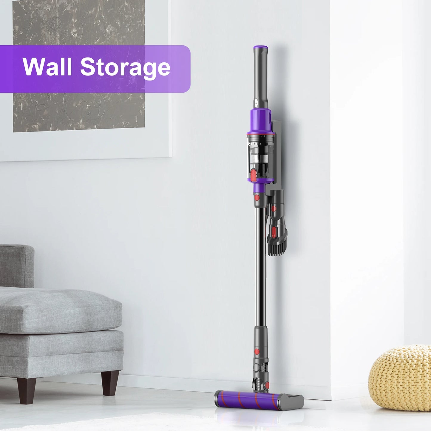 INSE UMLO V102 Cordless Vacuum Cleaner Pet Hair Hard Floors