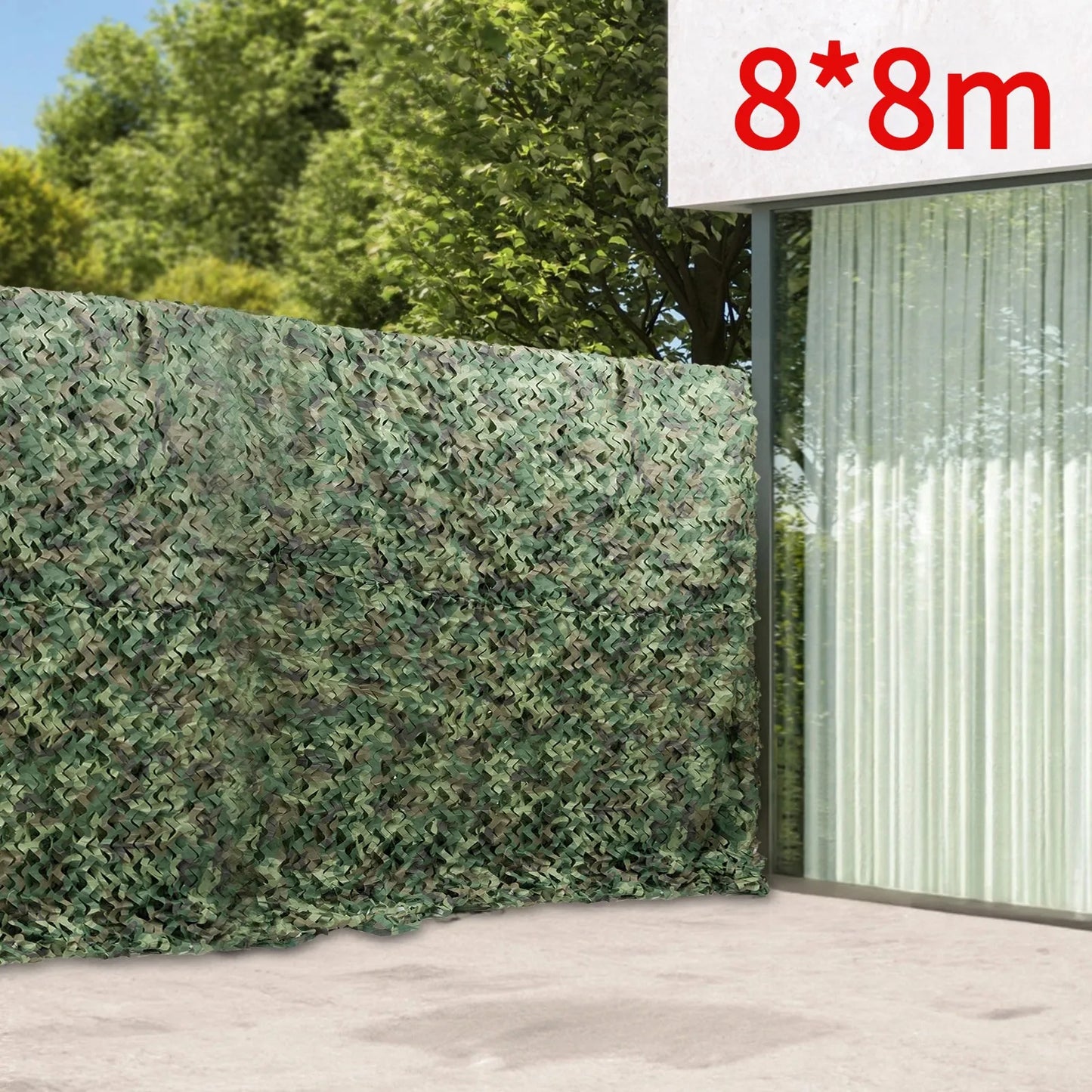 Camouflage Hunting Net Mesh Waterproof Lightweight Sunshade