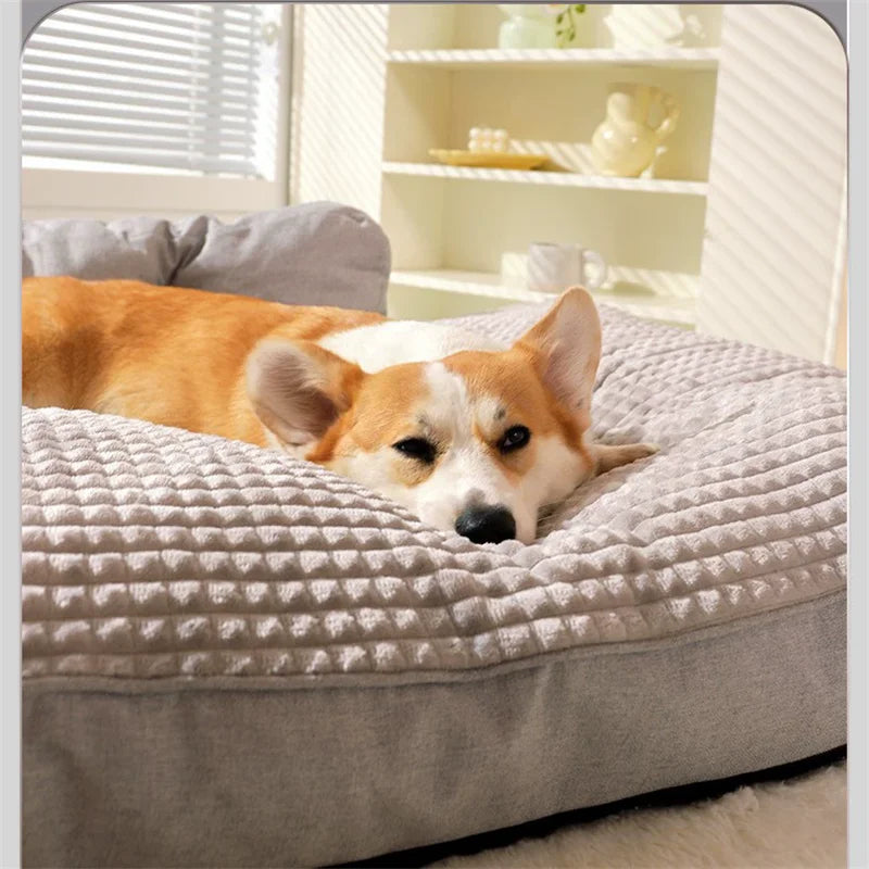Dog Heating Sofa Bed For Autumn Winter Pets Comfort