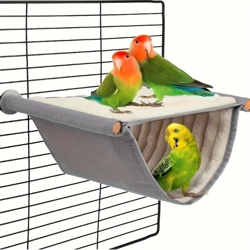 NONECN Fleece Bird Hanging Hammock For Small Pets