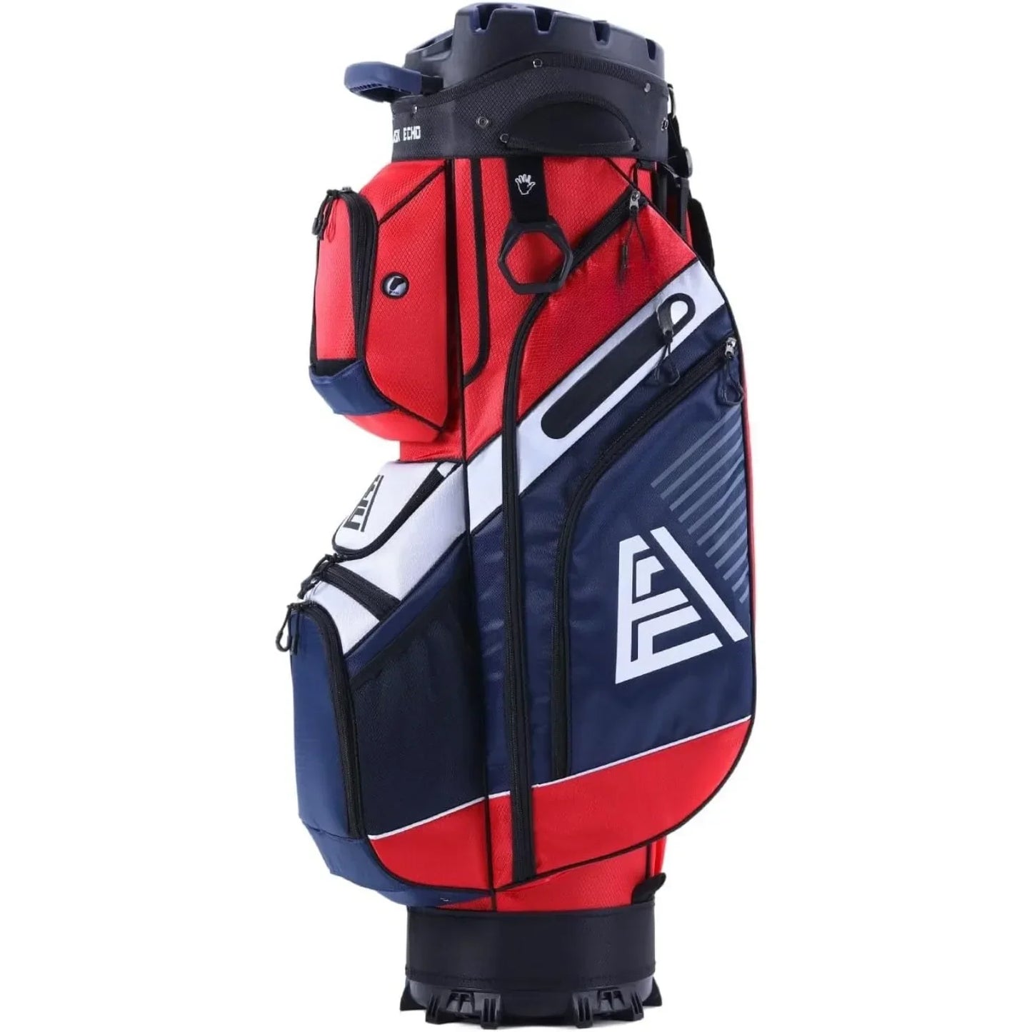 JIYU 14-Way T-Lock Golf Cart Bag With Handles Rain Cover