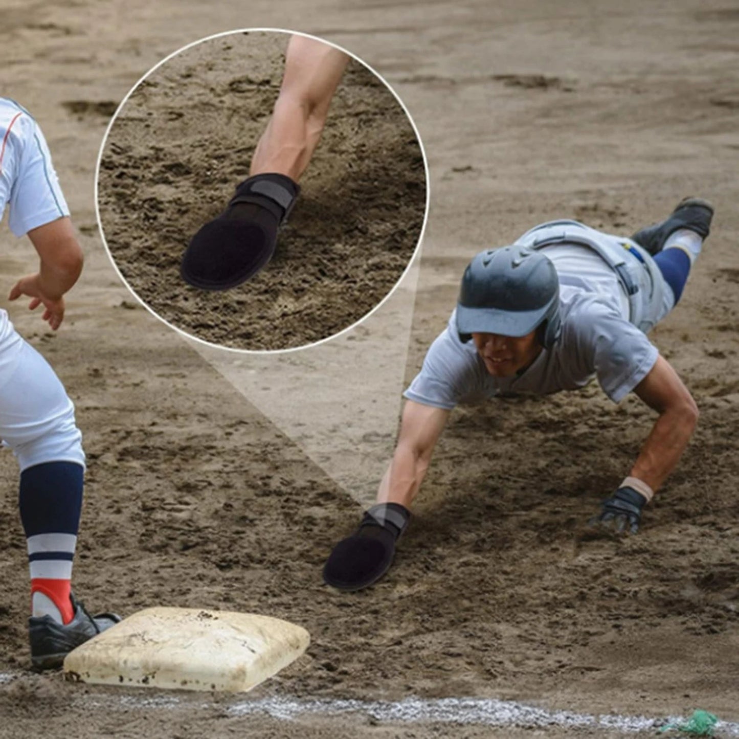 Baseball Sliding Mitt For Base Running Universal Left Right Hand Breathable