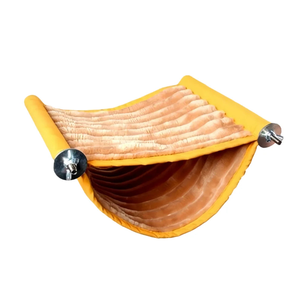 NONECN Fleece Bird Hanging Hammock For Small Pets