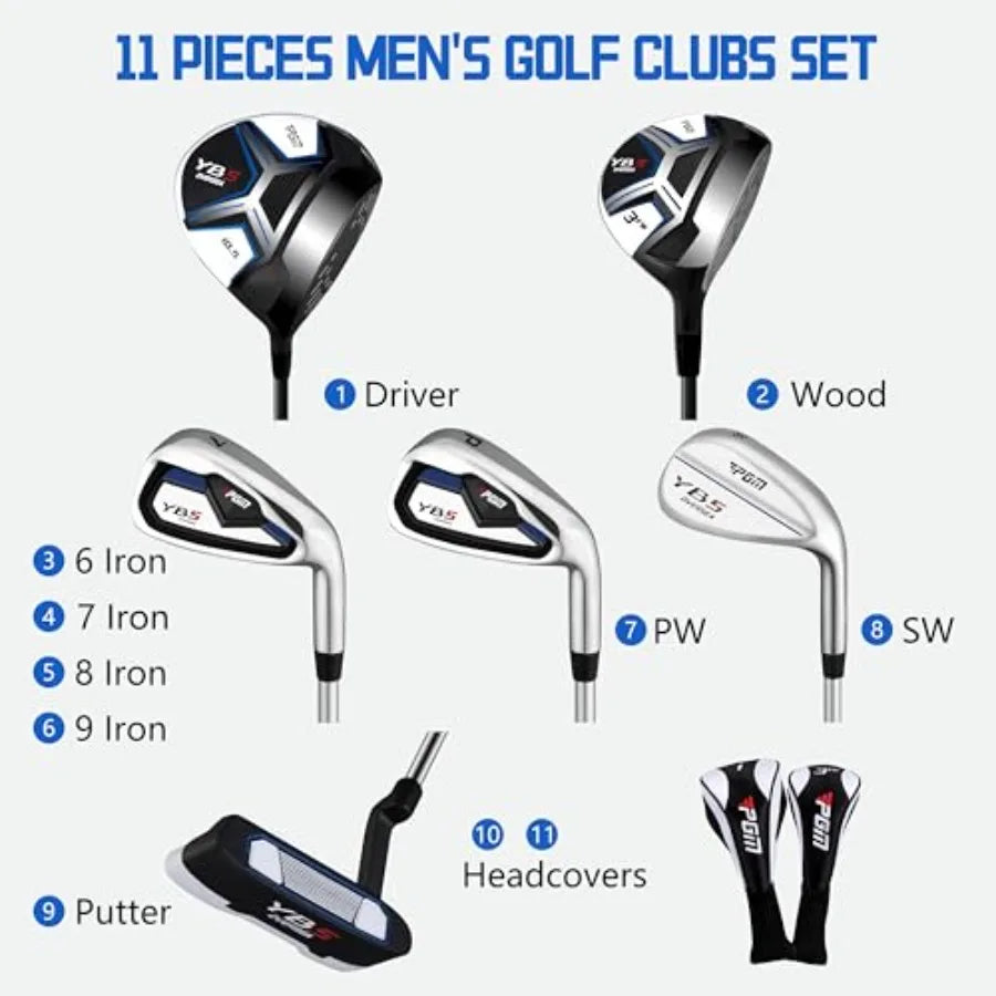 Golf Club Set for Beginners 14 Piece Right Handed Graphite Shafts Driver