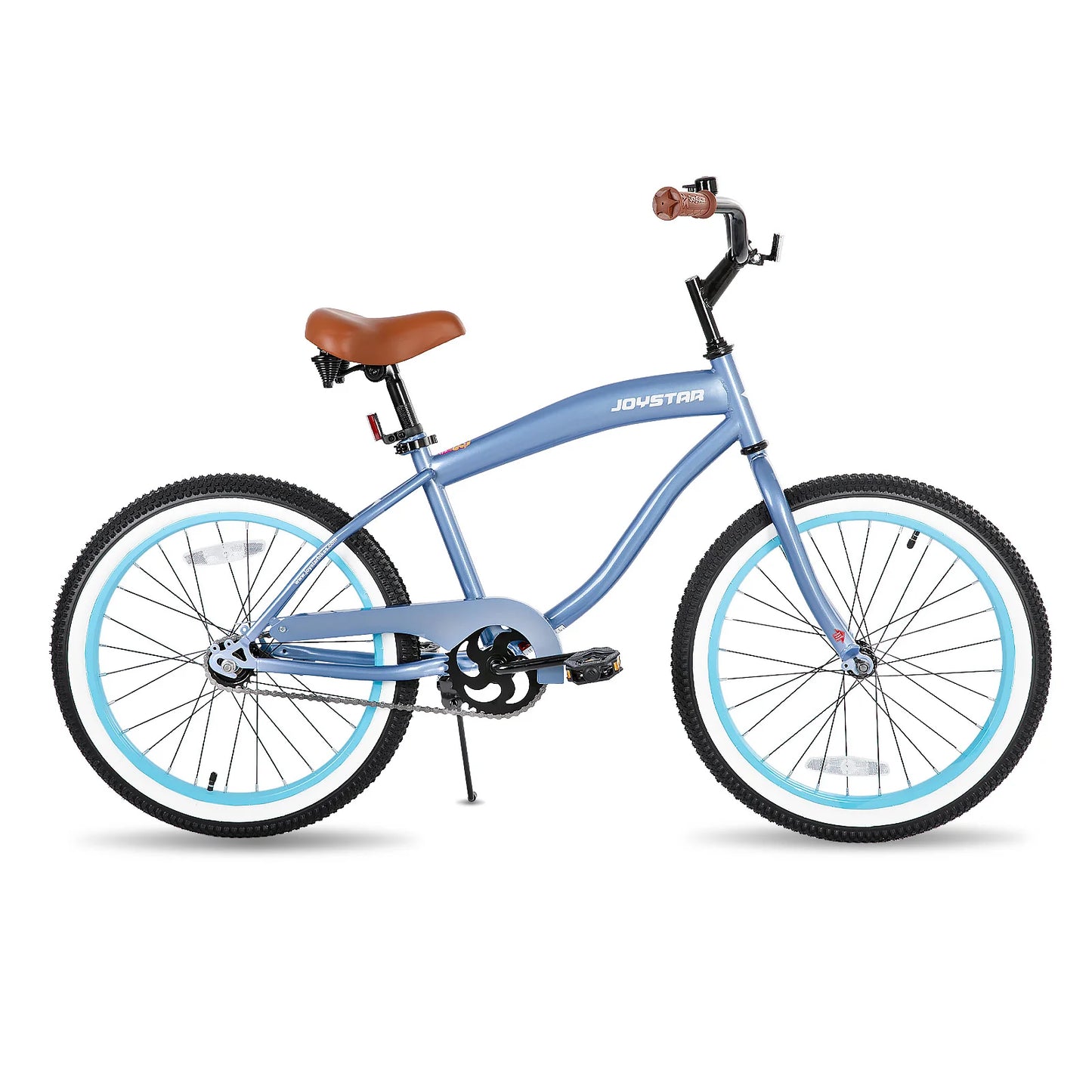 Joystar Beach Cruiser Bike Single Speed With Coaster Brake Steel Frame