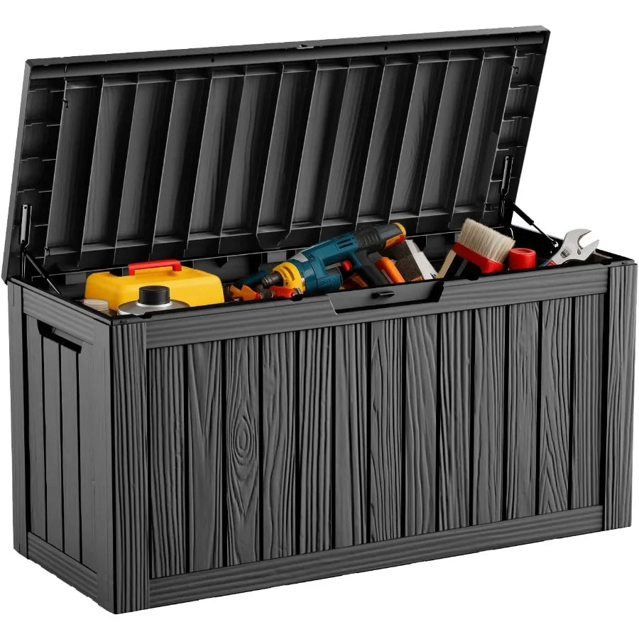 Deck Box Outdoor Storage for Patio Cushions and Tools