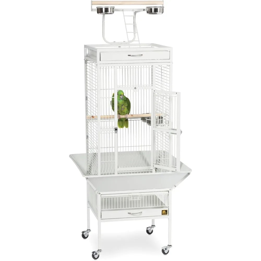 Wrought Iron Select Bird Cage Hammertone 3151BLK Pet