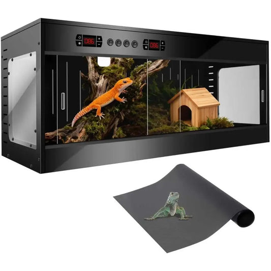 PVC Reptile Enclosure With Smart Thermostat And Sliding Door
