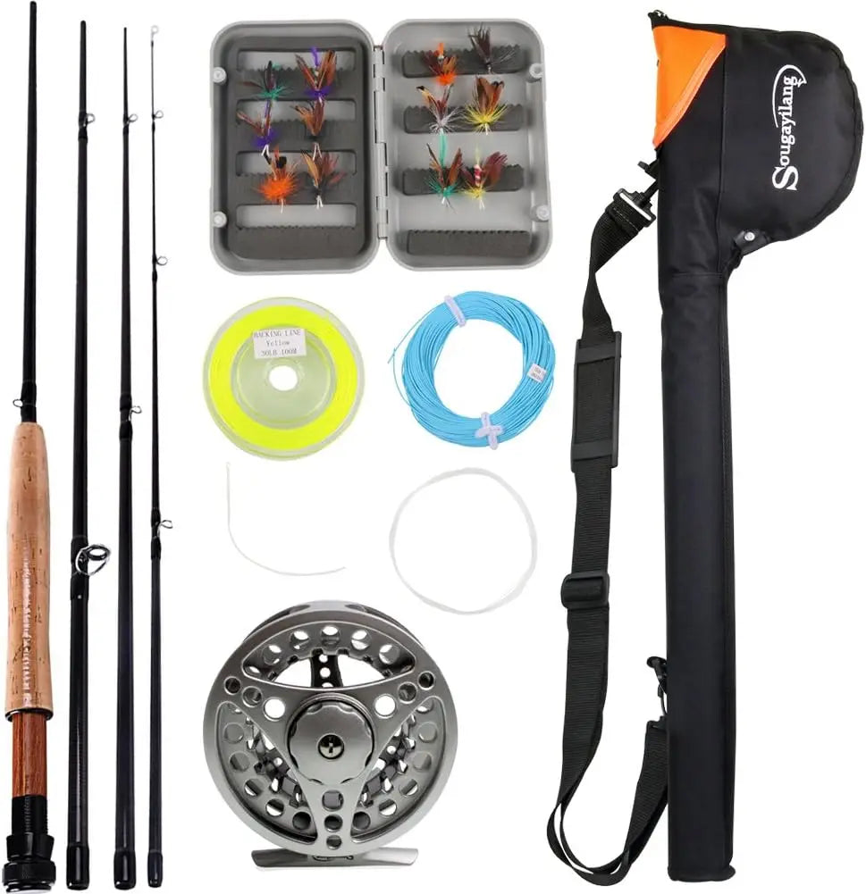Fly Fishing Rod and Reel Combo Kit for Saltwater Angling