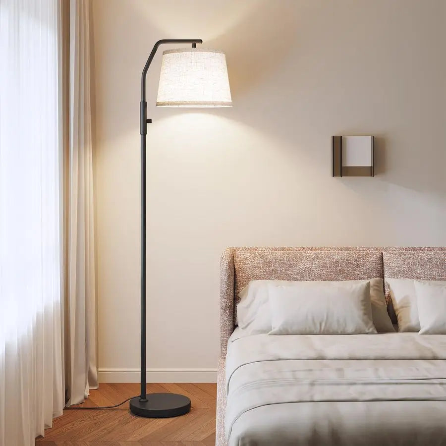 Dimmable Floor Lamp For Living Room With Adjustable Head