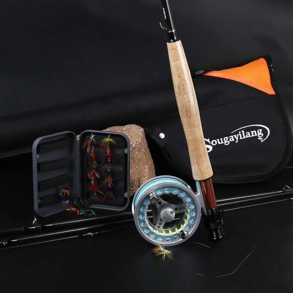 Fly Fishing Rod and Reel Combo Kit for Saltwater Angling