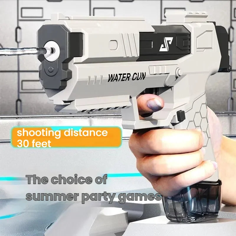 Electric Water Gun With 30ft Range For Adults And Kids