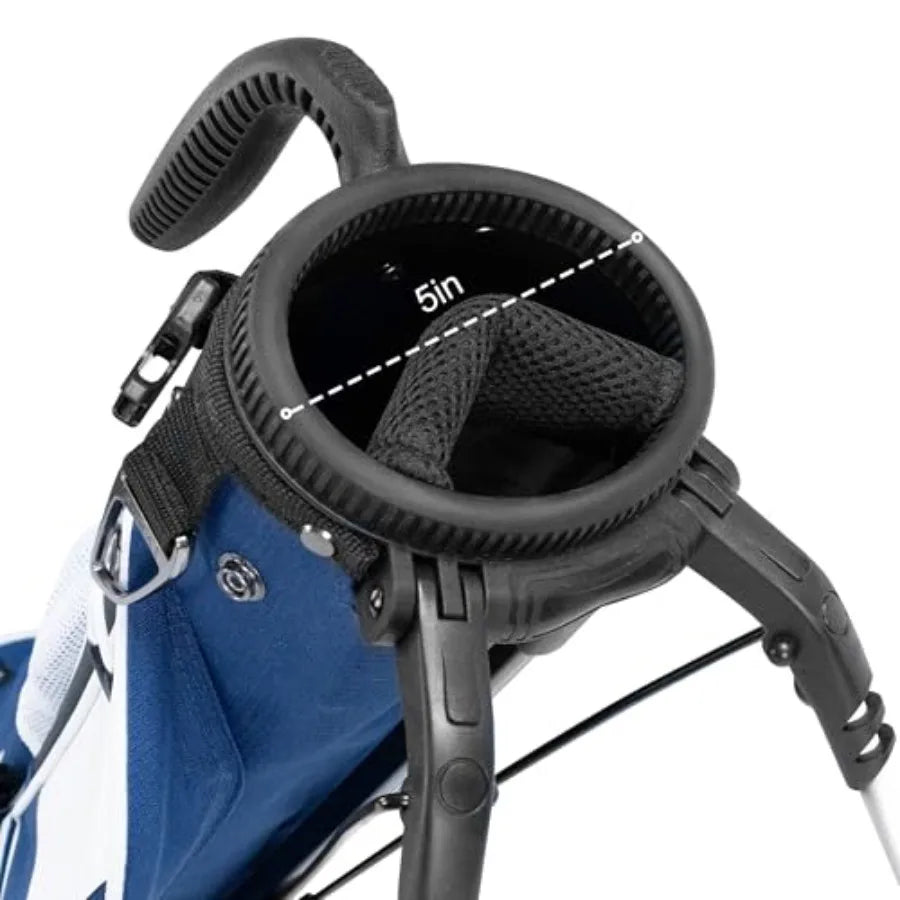 SHXI Sunday Golf Bag With Stand And Cooler Pocket Carrier