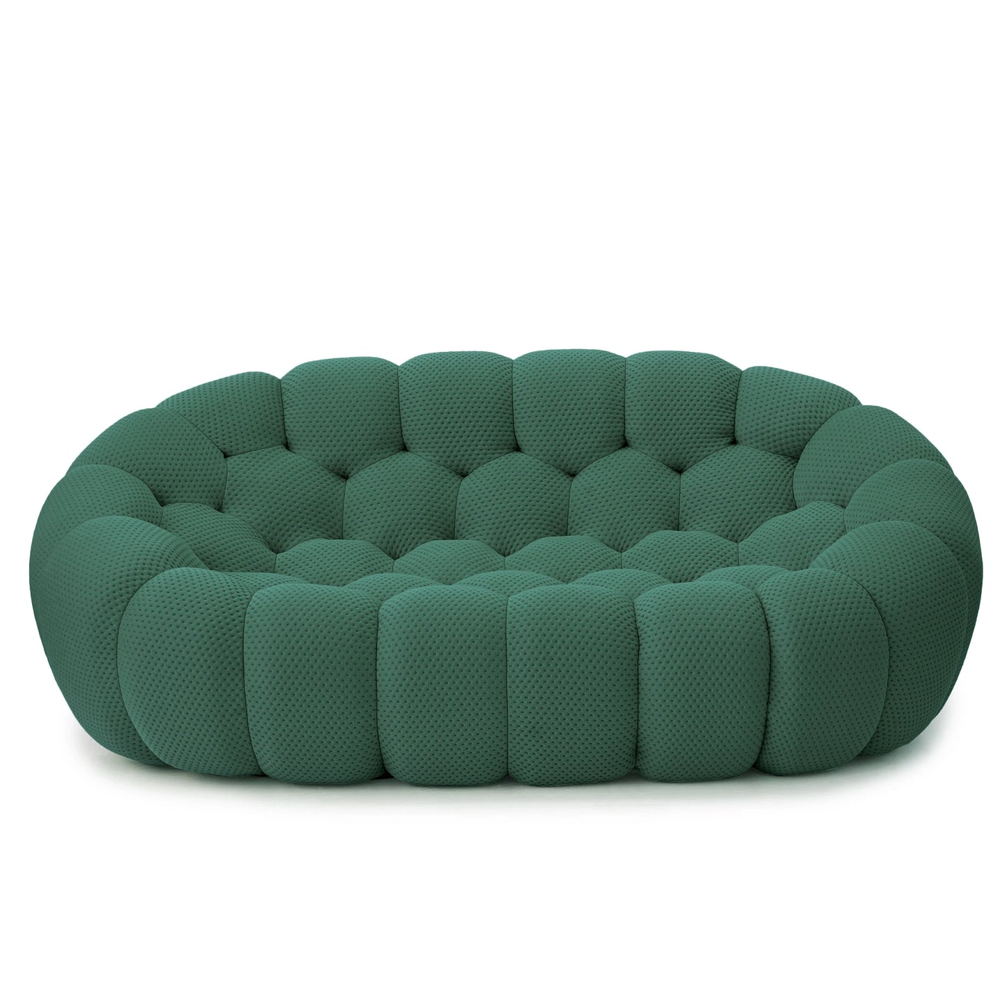 Sdorens Modern Curved Boneless Sofa Loveseat For Living Room