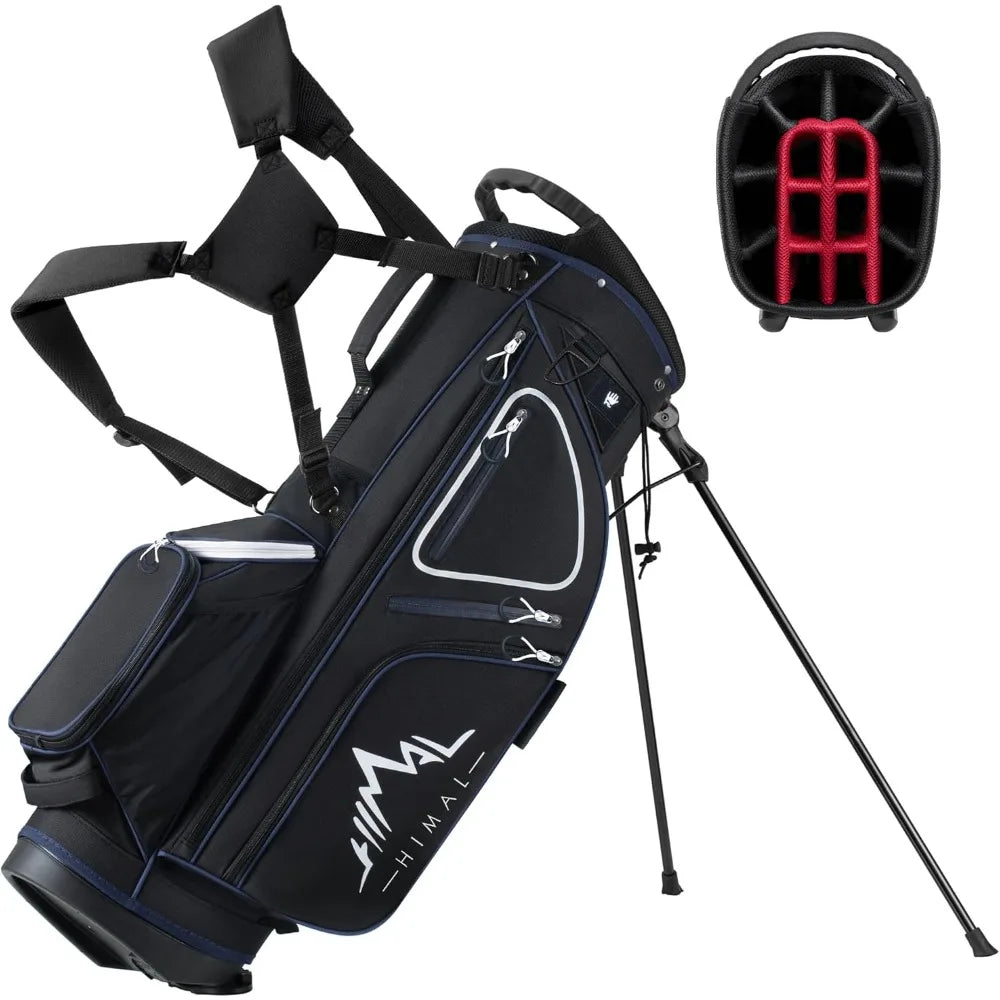 YTYIN 14 Way Golf Stand Bag With Ergonomic Top Dividers And 10 Pockets