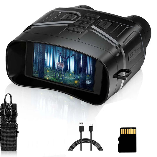 Hrvzdvw 4K Night Vision Binoculars With 32GB TF Card