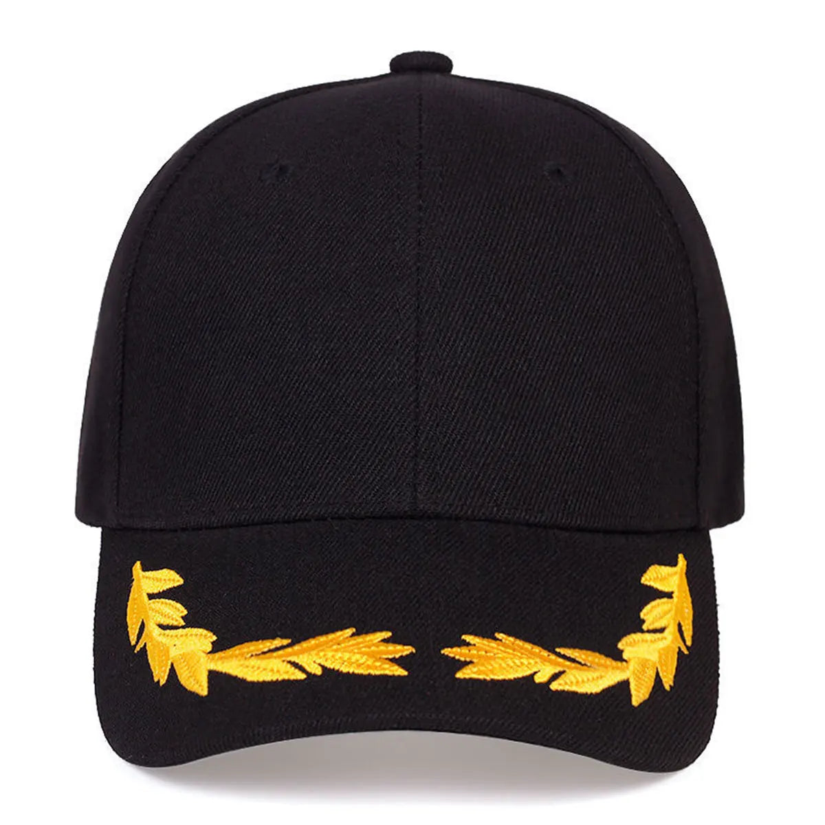 Unisex Embroidered Baseball Cap With Adjustable Outdoor Strap