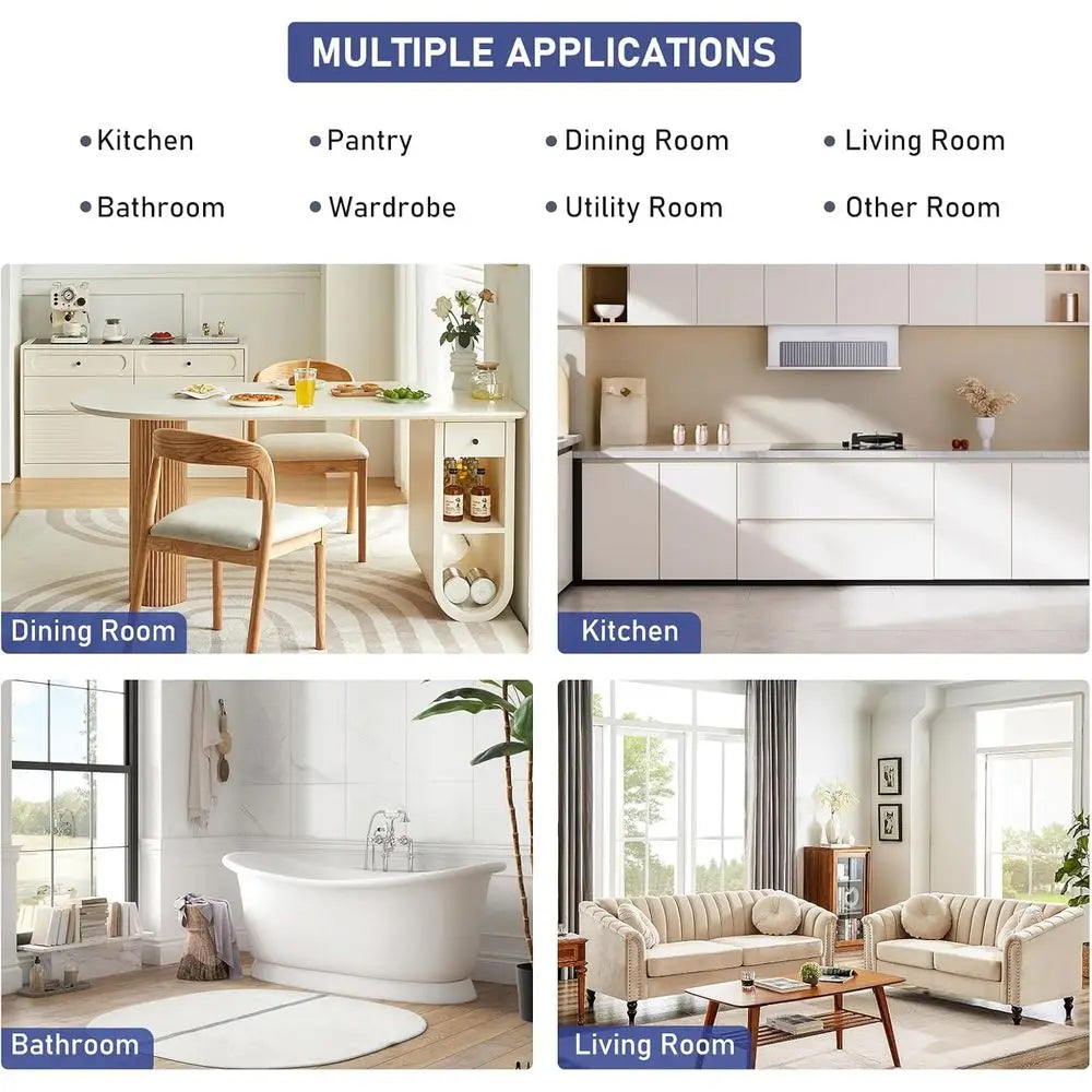LISM Armhouse Kitchen Pantry Cabinet With Adjustable Shelves