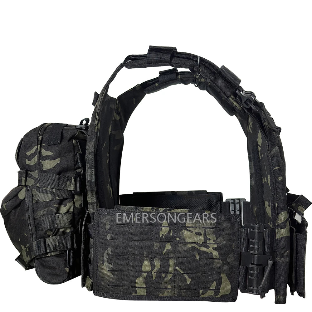 EMERSONGEARSCN 1000D Nylon Quick Release Vest With Hydration Pack