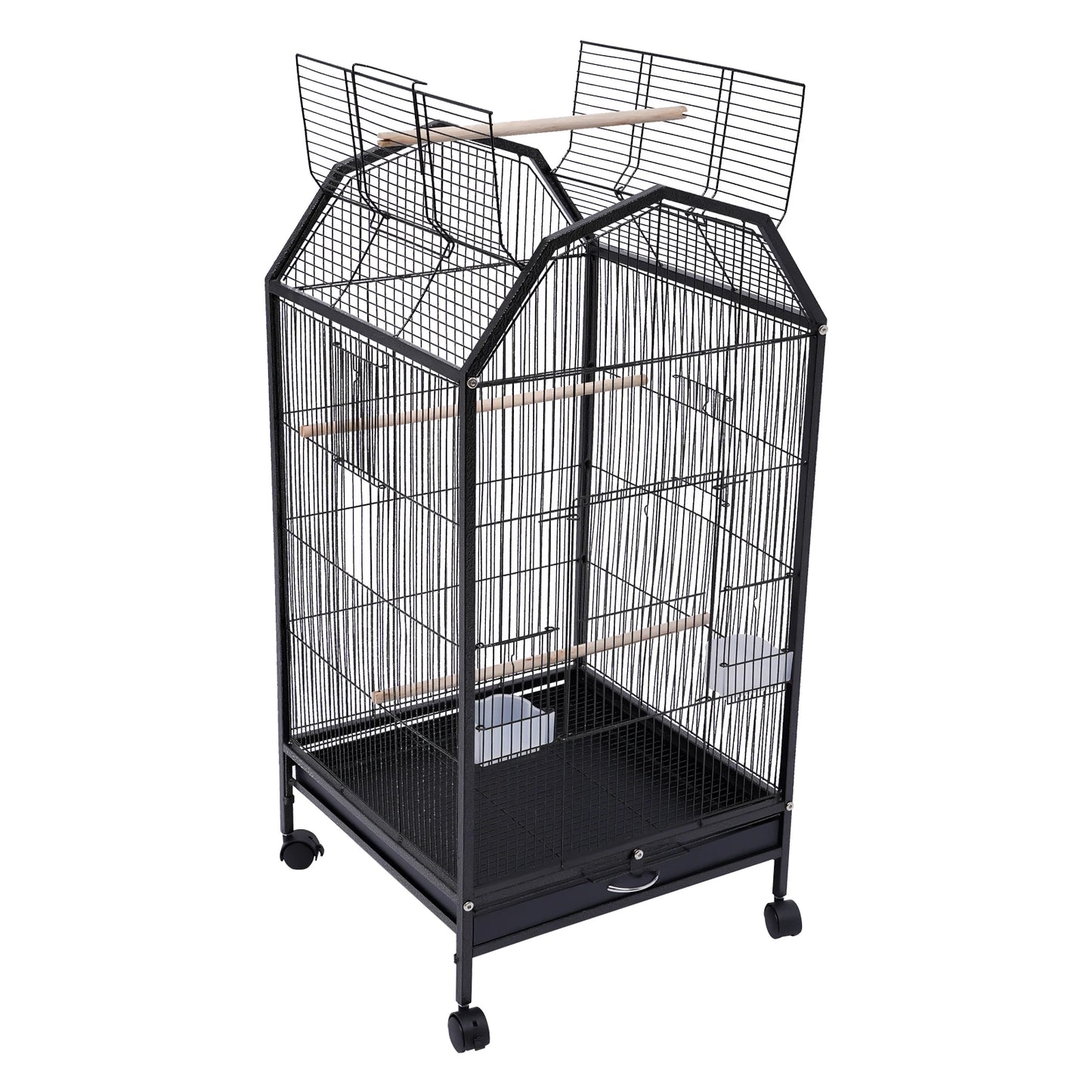 Sichuan Cage Metal Parakeet Bird Cage 360 Degree Outdoor