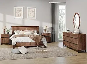MKDK Dresser And Nightstand Set 3-Piece Modern Bedroom Furniture