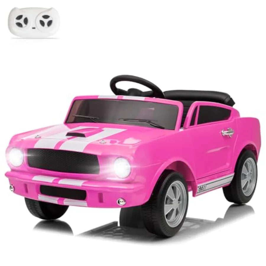 Shelby Licensed 12V Electric Ride On Car For Toddlers Remote