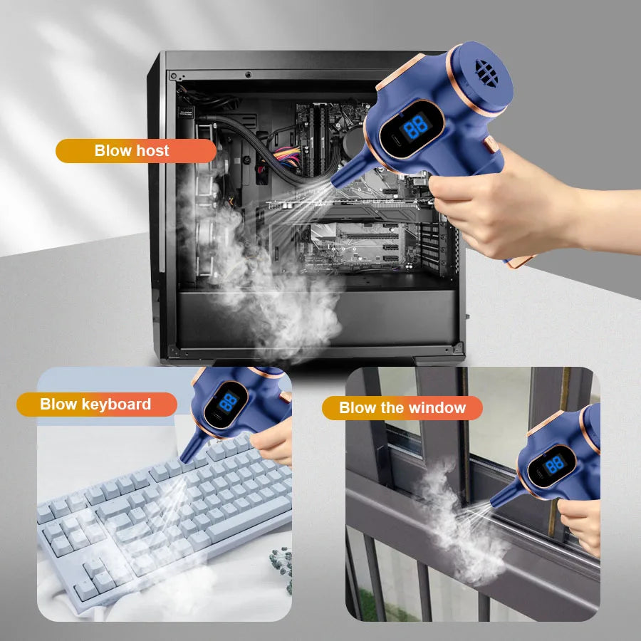 Wireless Car Vacuum Cleaner High Power Mini Home Cleaning