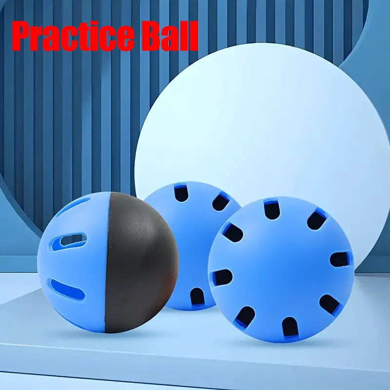 12 Pack Perforated EVA Baseball Practice Balls For Outdoor Training